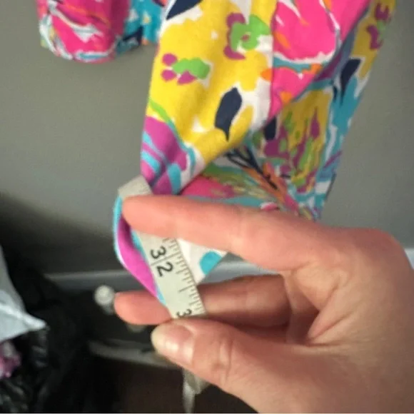 Lilly Pulitzer Georgia May floral wide leg Pant - Picture 5 of 10